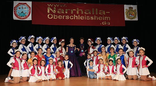 das Jugendprinzenpaar Vincent I. und Emily I. der Narrhalla Oberschleißheim 2020 (©Foto: Martin Schmitz)